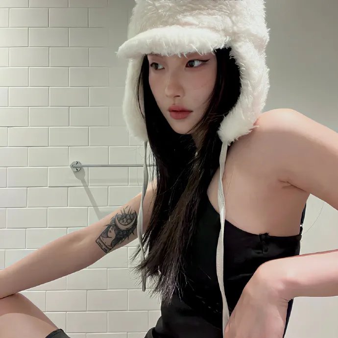 不羁的美女